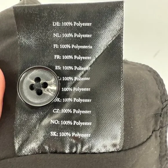 Disturbia Naomi Corset Mini Dress Women's Sz 16 Black Floral Print Gothic Lolita - Picture 9 of 9